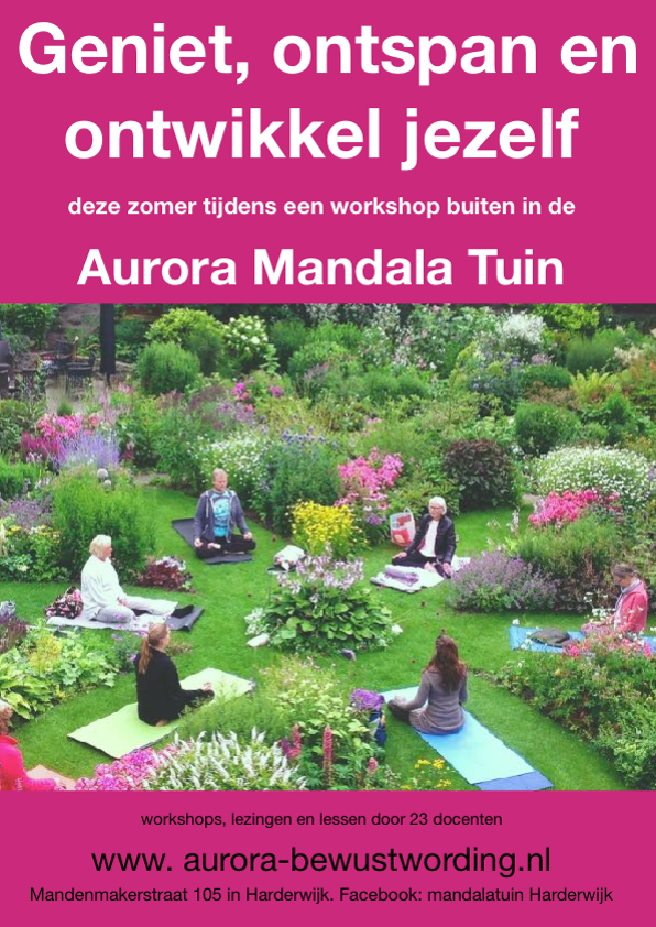 Poster Aurora Mandala tuin 17.2.18